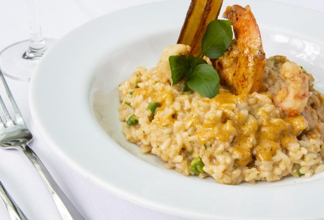 plato de risotto